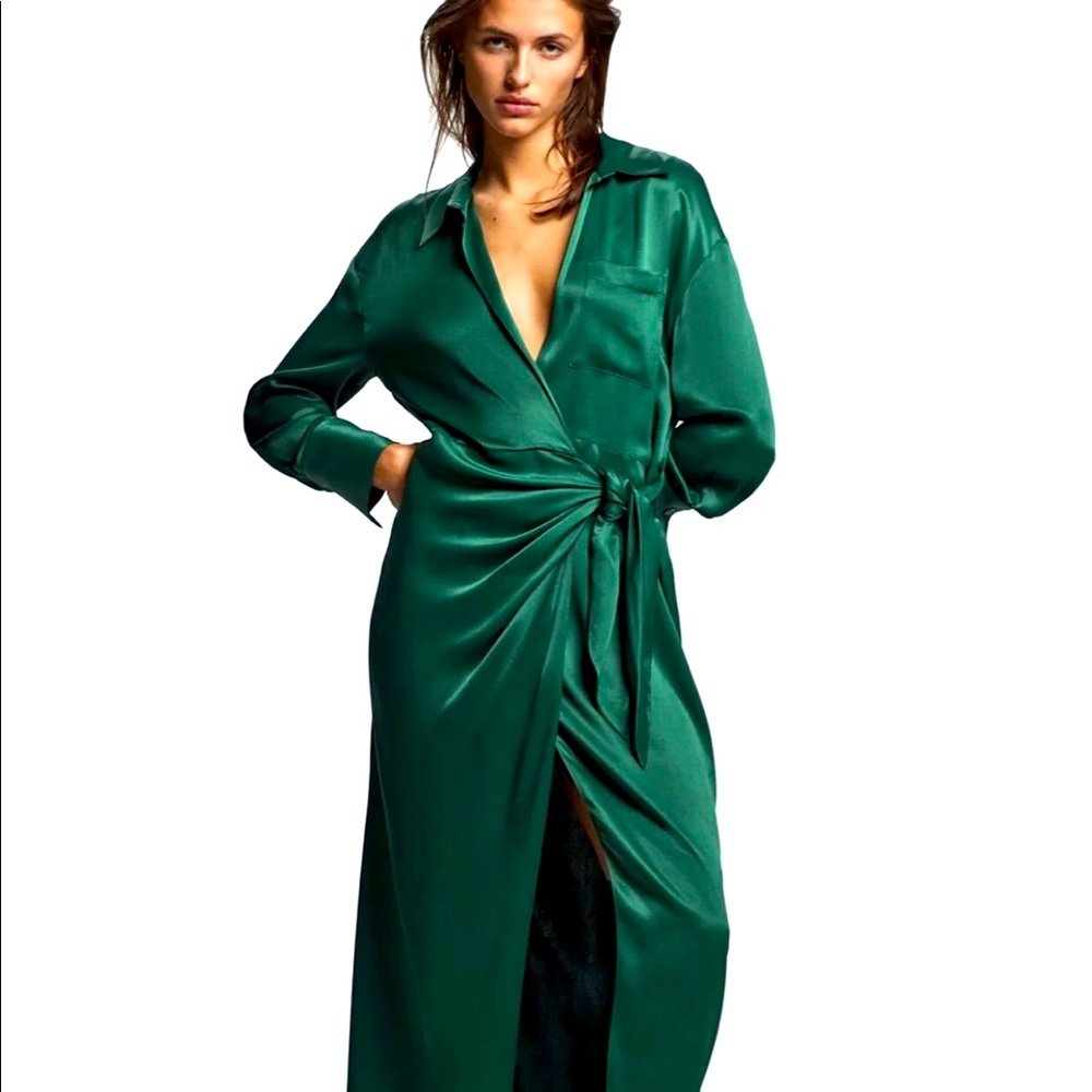 Zara gorgeous.limited edition shirt dress